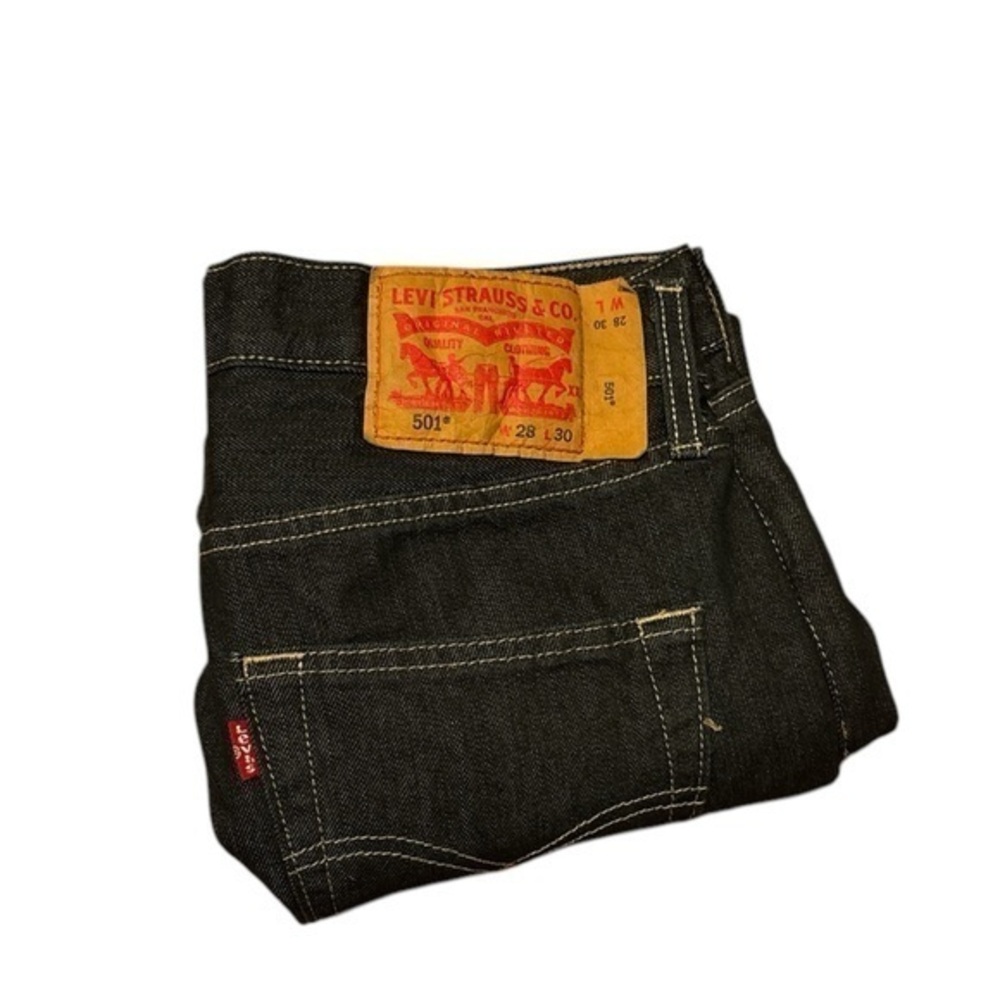Levi's
Men's 501® Original Fit Button Fly Non-Stretch Jeans Dark Denim - NWOT